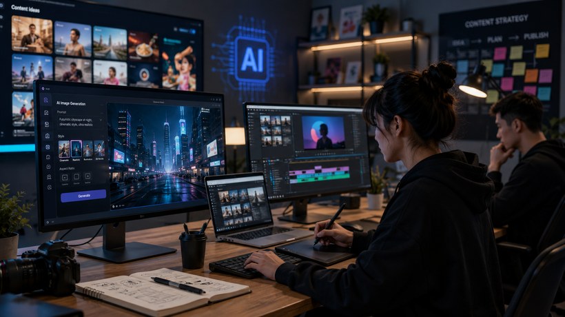 AI Content Creation & Digital Media